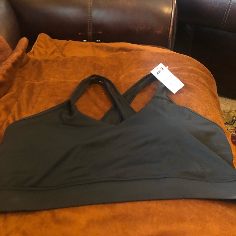 Women’s black Sports bra XXXL / 3XG Avia NWT
